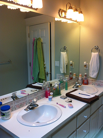 bathroom remodel before photo
